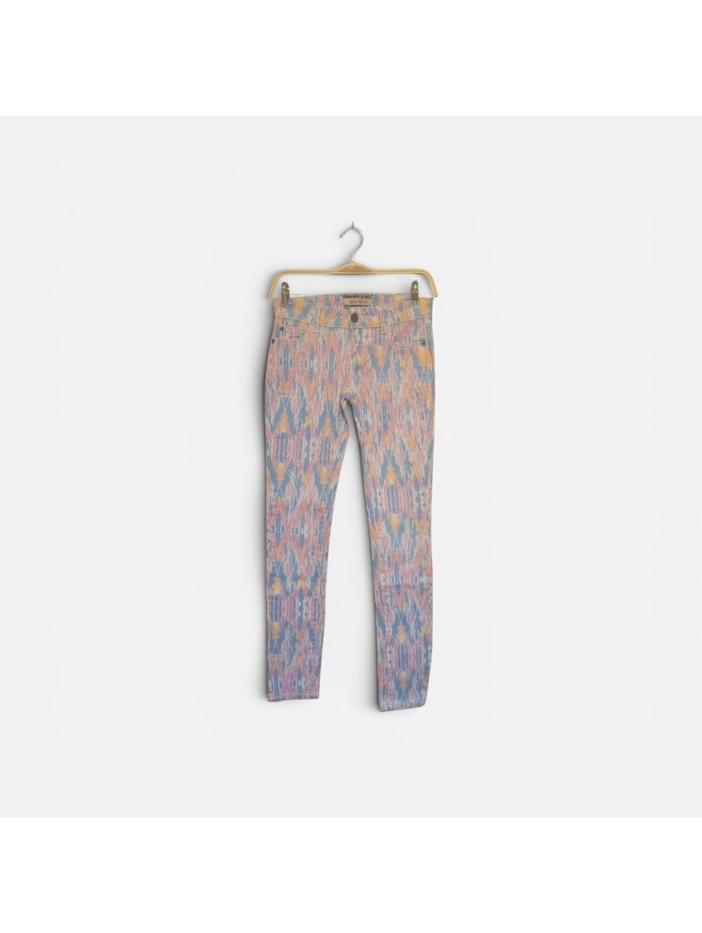 Hot Kiss Skinny Lily Multicolor Patterned Skinny Jeans size 3